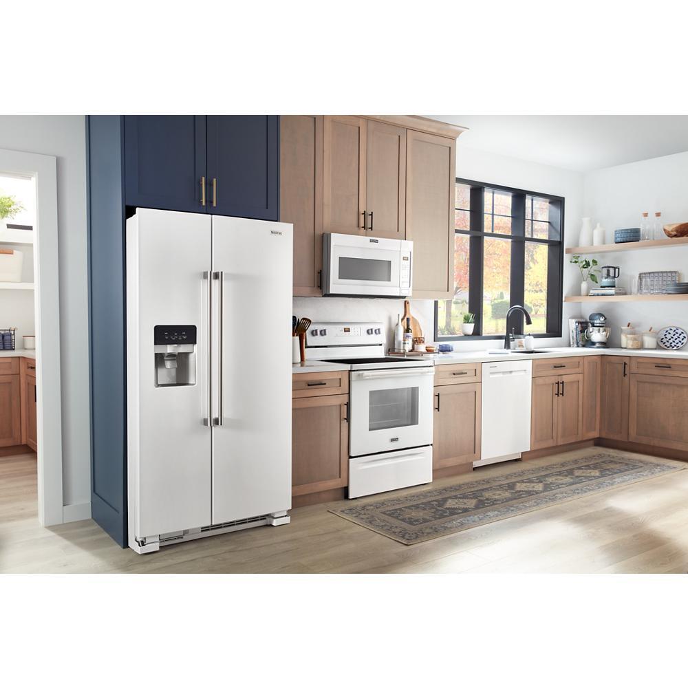 MAYTAG MMMF6030PW Maytag 1.1 Cu. Ft. Over-the-range Flush Mount Microwave