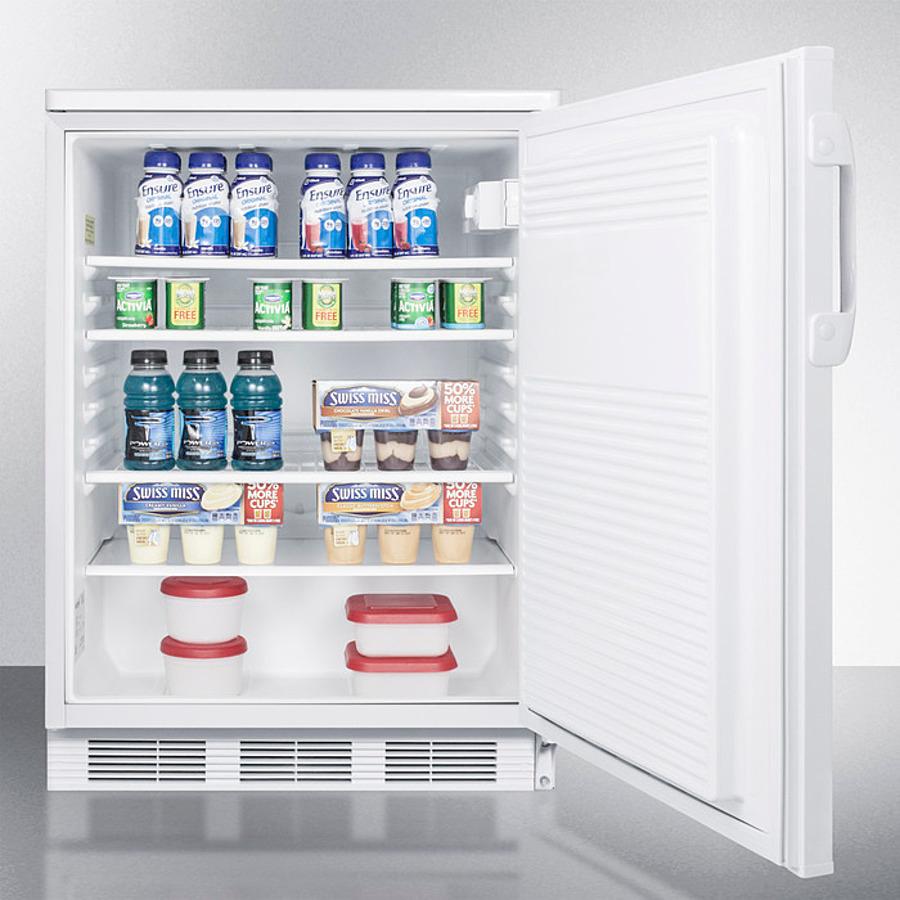 SUMMIT FF7LW Commercially Listed Freestanding All-refrigerator for General PURPO...
