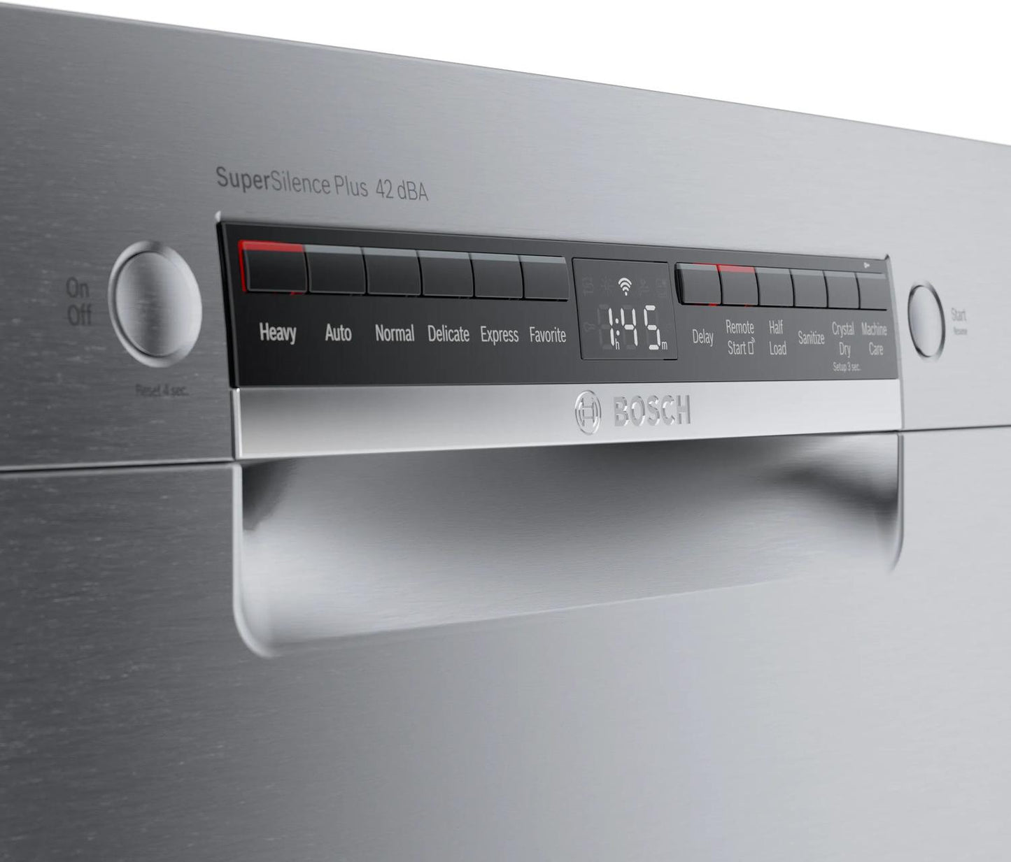 BOSCH SGE78C55UC Bosch 800 Series Dishwasher 24"" Stainless Steel