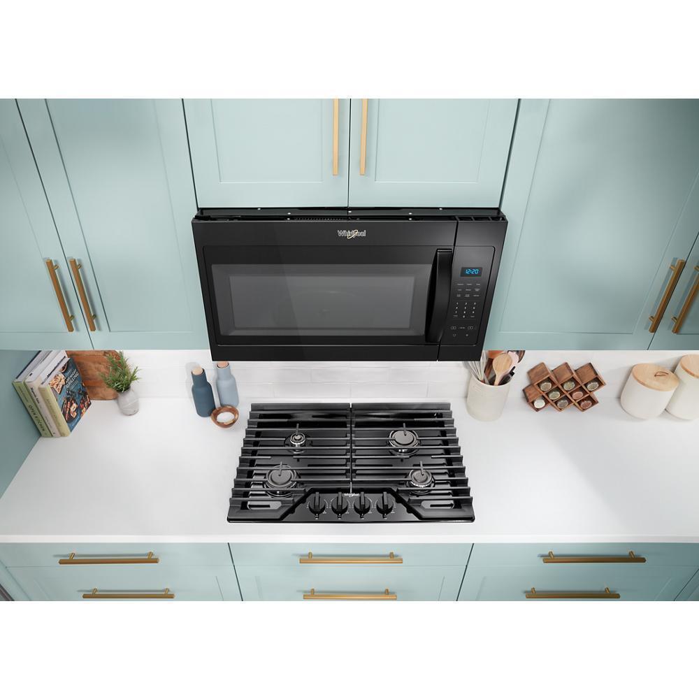 WHIRLPOOL WMH31017HB Whirlpool 1.7 Cu. Ft. Microwave Hood Combination With ELECTRONIC...
