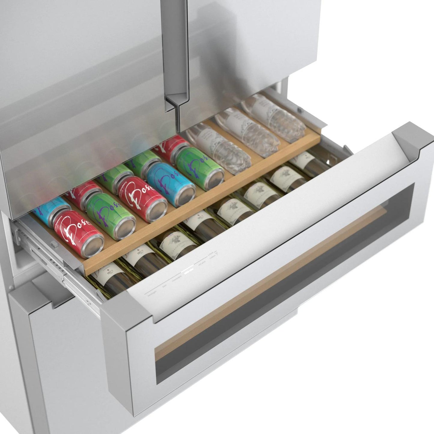 BOSCH B36CL81ENG 800 Series French Door Bottom Mount Refrigerator 36'' Easy Clean ST...