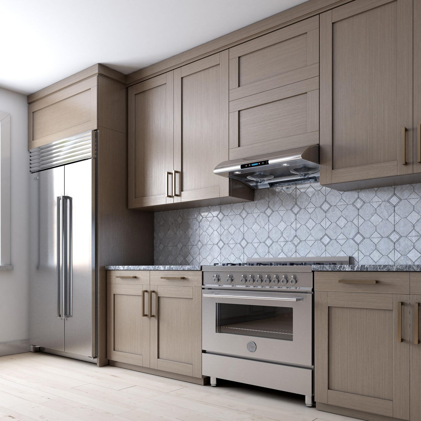 XO APPLIANCE XOA36W 36"" White - Xoa White - Performance Collection - Undercabinet Hood