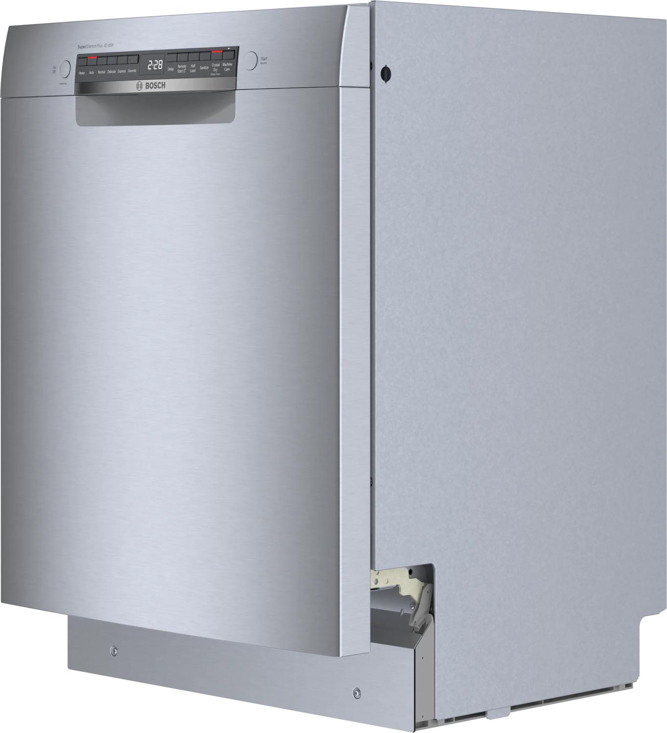 BOSCH SGE78C55UC Bosch 800 Series Dishwasher 24"" Stainless Steel