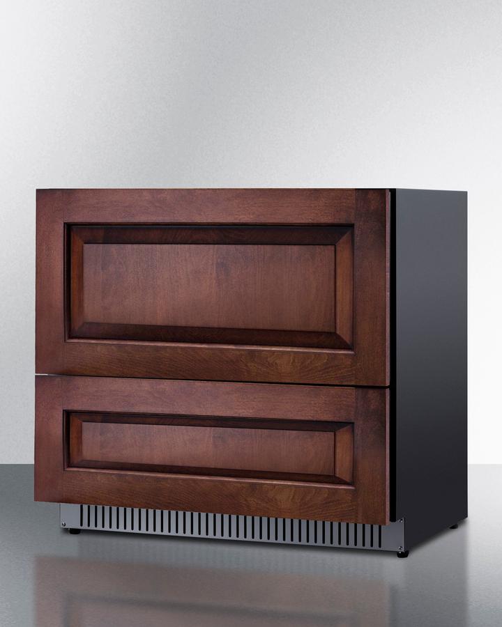 SUMMIT SPR36332DPNR Summit 36"" Wide 2-drawer All-refrigerator (panels Not Included)