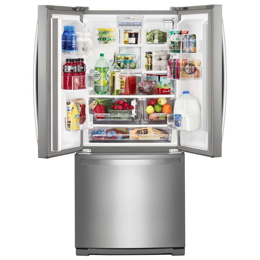 WHIRLPOOL WRF560SMHZ Whirlpool 30-inch Wide French Door Refrigerator - 20 Cu. Ft. - F...