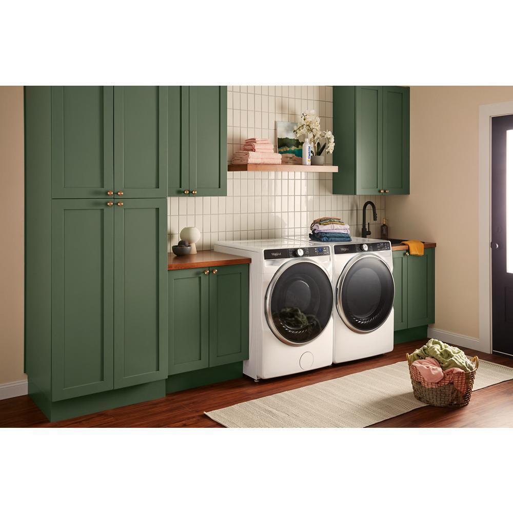 WHIRLPOOL WFW6720RW 5.0 Cu. Ft. Smart Front Load Energy Star Washer With the FRESHFL...