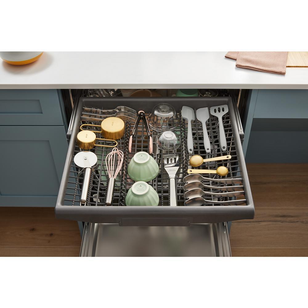 WHIRLPOOL WDT550SAPZ 44 Dba Ada Compliant Dishwasher Flush With Cabinets With 3rd Rack