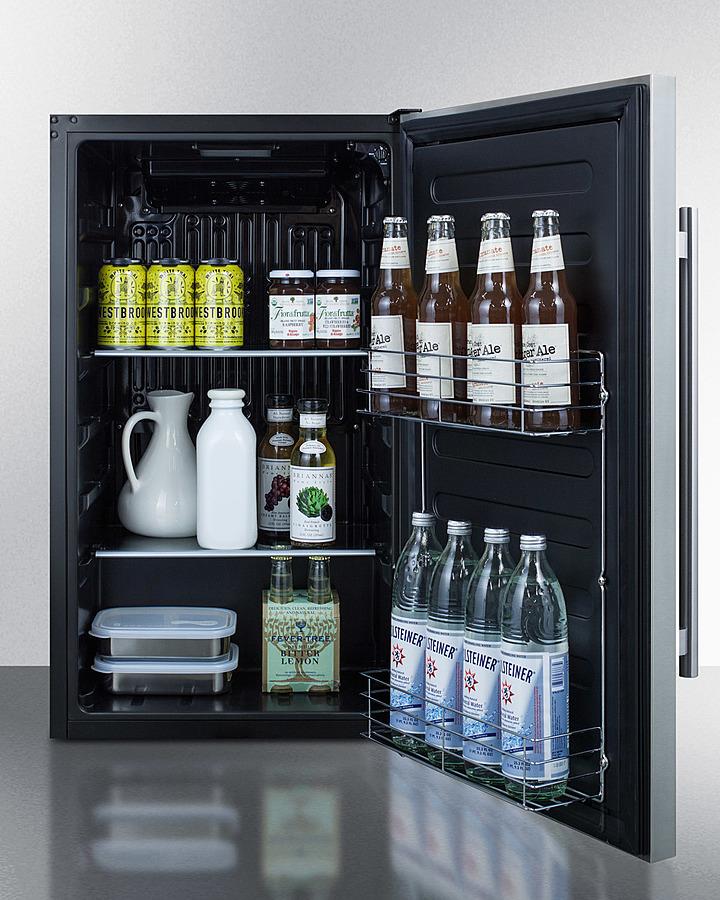 SUMMIT SPR196OS Commercially Approved, Energy Star Certified Outdoor ALL-REFRIGERAT...
