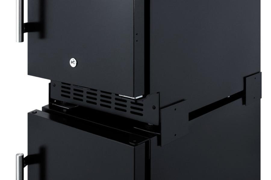 SUMMIT FF1532B 15"" Wide All-refrigerator for Built-in or Freestanding Use, With DI...