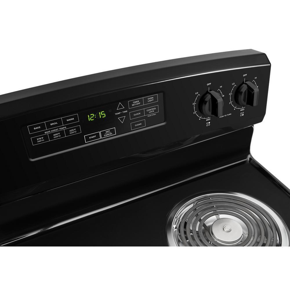 AMANA ACR4503SFB 30-inch Amana Electric Range With Self-clean Option - Black