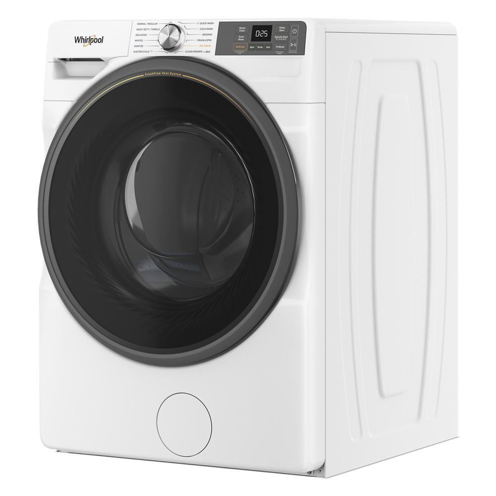 WHIRLPOOL WFW5720RW 4.5 Cu. Ft. Smart Front Load Energy Star Washer With FRESHFLOW(T...