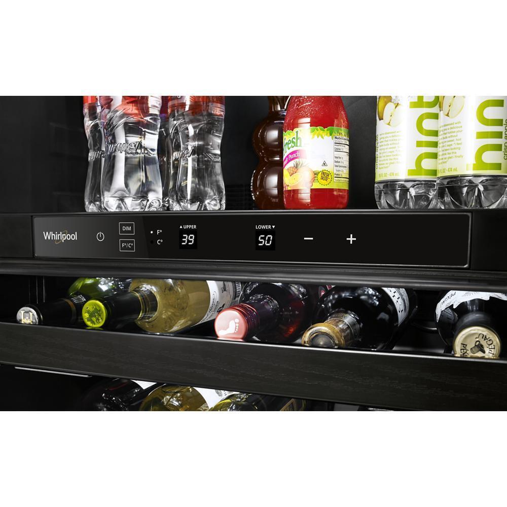 WHIRLPOOL WUB50X24HZ Whirlpool 24-inch Wide Undercounter Beverage Center - 5.2 Cu. FT...
