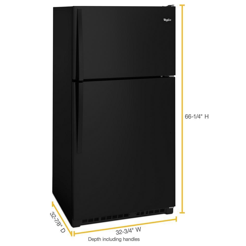 WHIRLPOOL WRT311FZDB 33"" Wide Top-freezer Refrigerator With Optional Ez Connect ICEMAKER...