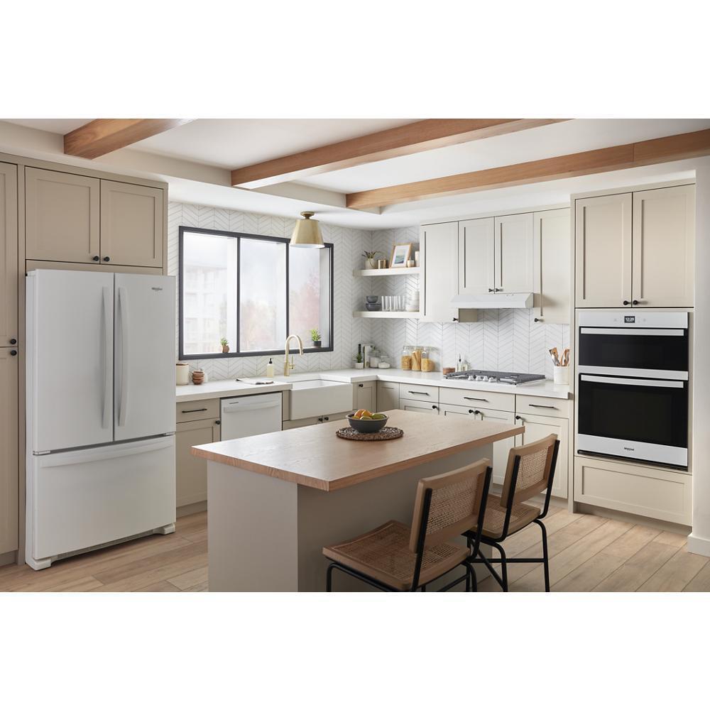 WHIRLPOOL WOEC5027LW 
5.7 Total Cu. Ft. Combo Wall Oven With Air Fry When Connected
