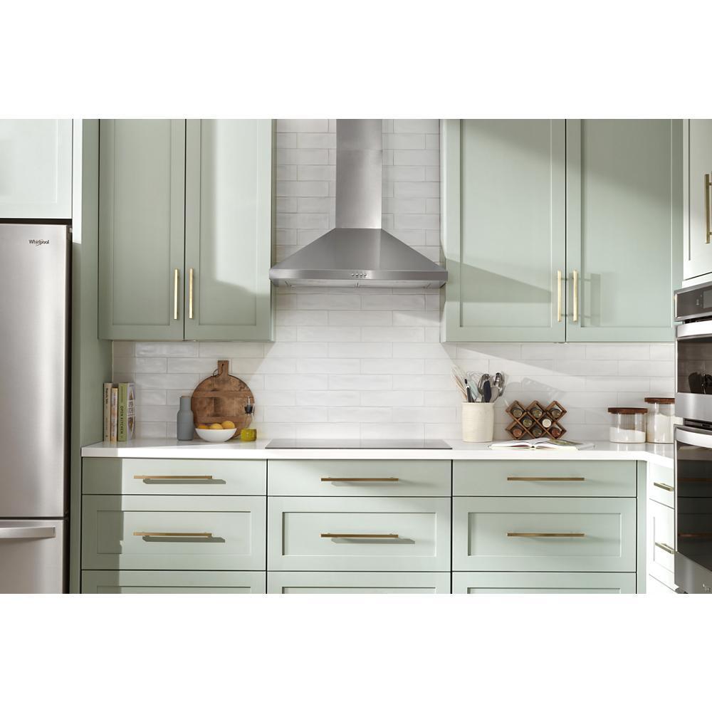 WHIRLPOOL WVW53UC6LS Whirlpool 36"" Chimney Wall Mount Range Hood