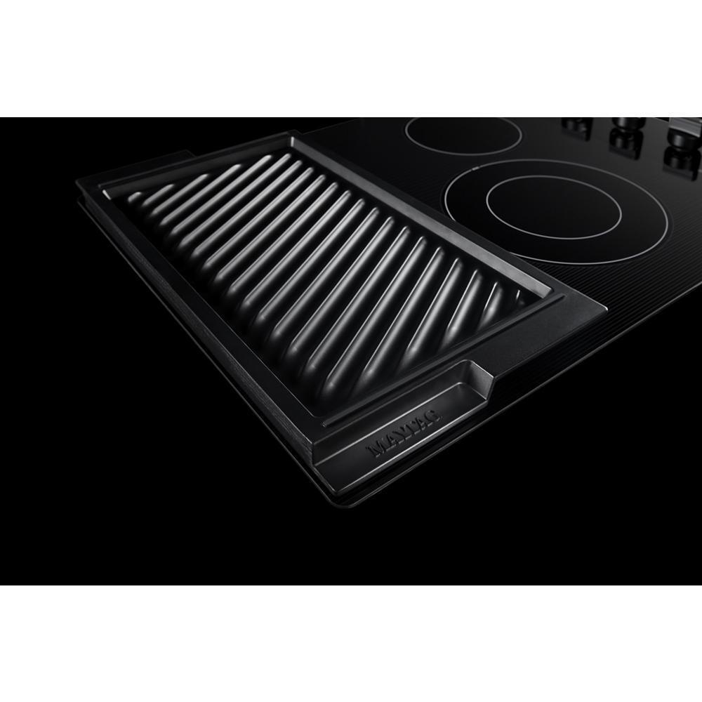 MAYTAG MEC8830HB Maytag 30-inch Electric Cooktop With Reversible Grill and Griddle