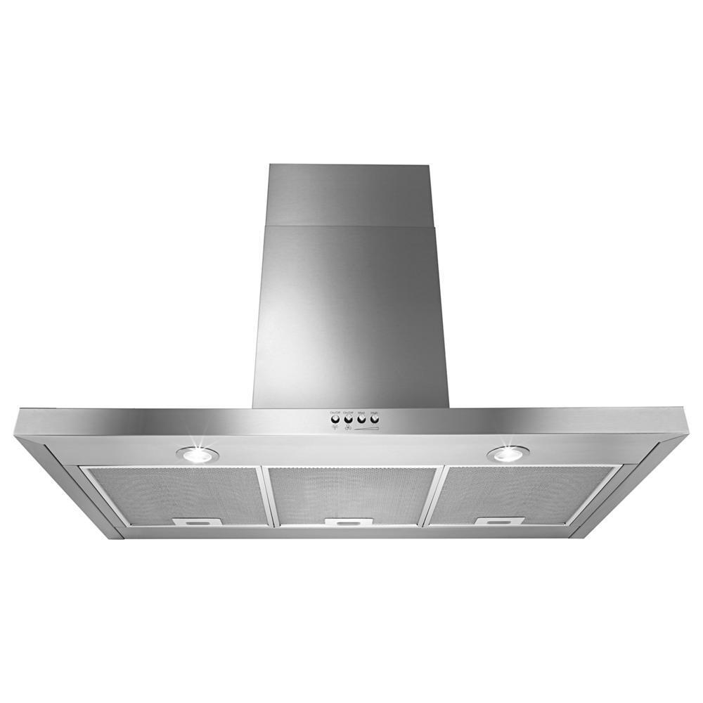 WHIRLPOOL WVW57UC6FS Whirlpool 36"" Stainless Steel Wall Mount Flat Range Hood