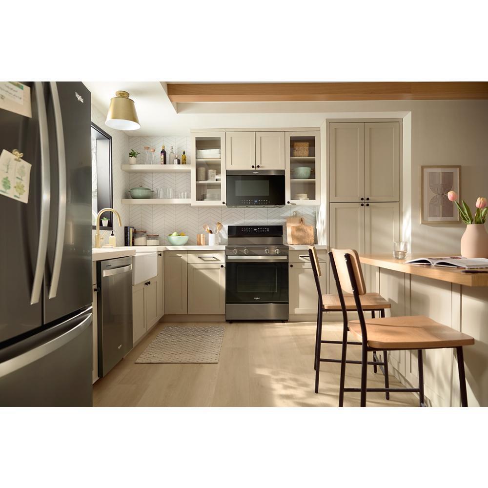 WHIRLPOOL WMMF7330RV Whirlpool Air Fry Over-the-range Microwave With Flush Built-in Design