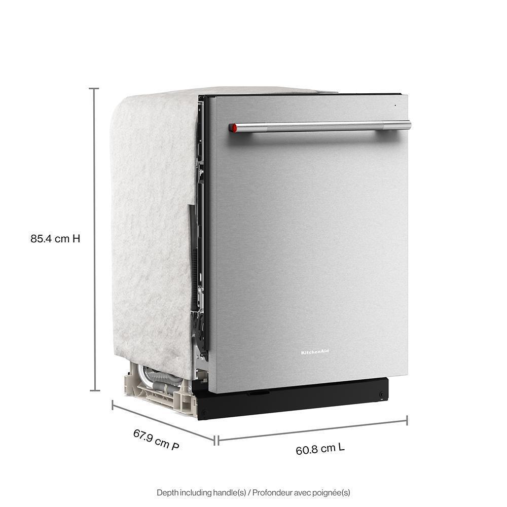 KITCHENAID KDTS624SPS 360 Max Jets Third Rack Dishwasher With Advanced PRODRY...