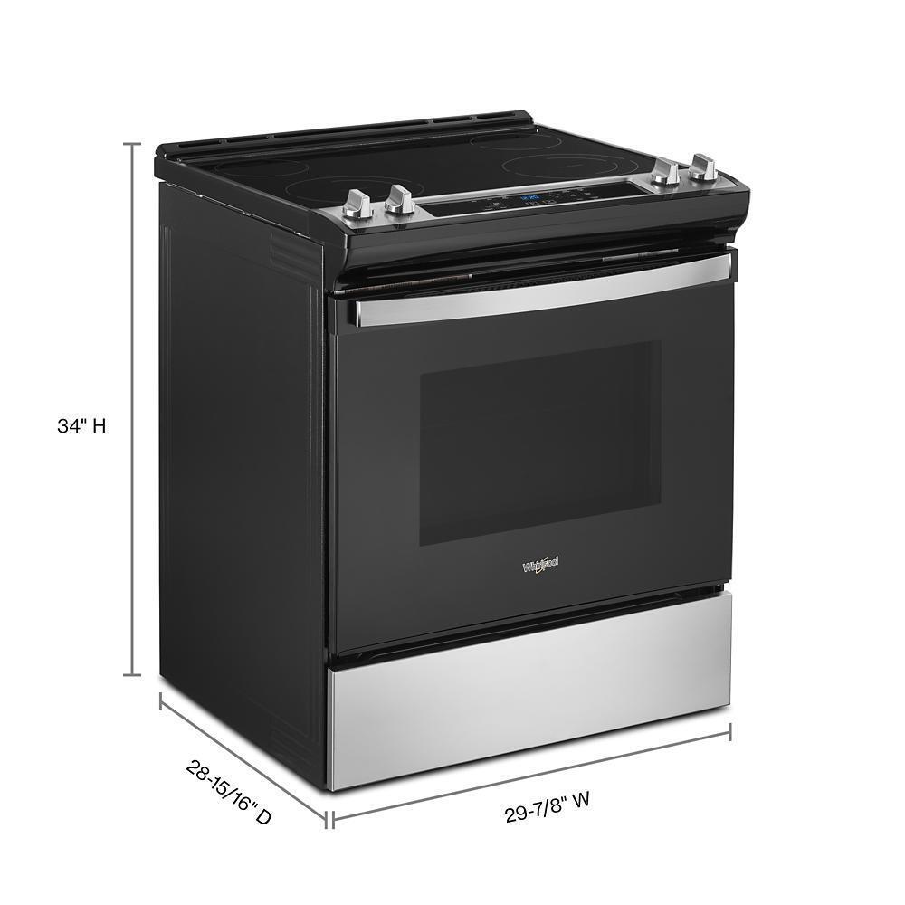 WHIRLPOOL WEE515SALS Whirlpool 34"" Tall Range With Self Clean Oven Cycle