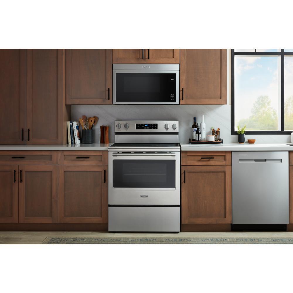 MAYTAG MFES4030RS Maytag 30-inch Wide Electric Range With Steam Clean - 5.3 Cu. Ft.
