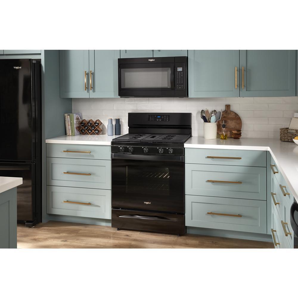 WHIRLPOOL WFG550S0LB 5.0 Cu. Ft. Whirlpool Gas 5-in-1 Air Fry Oven