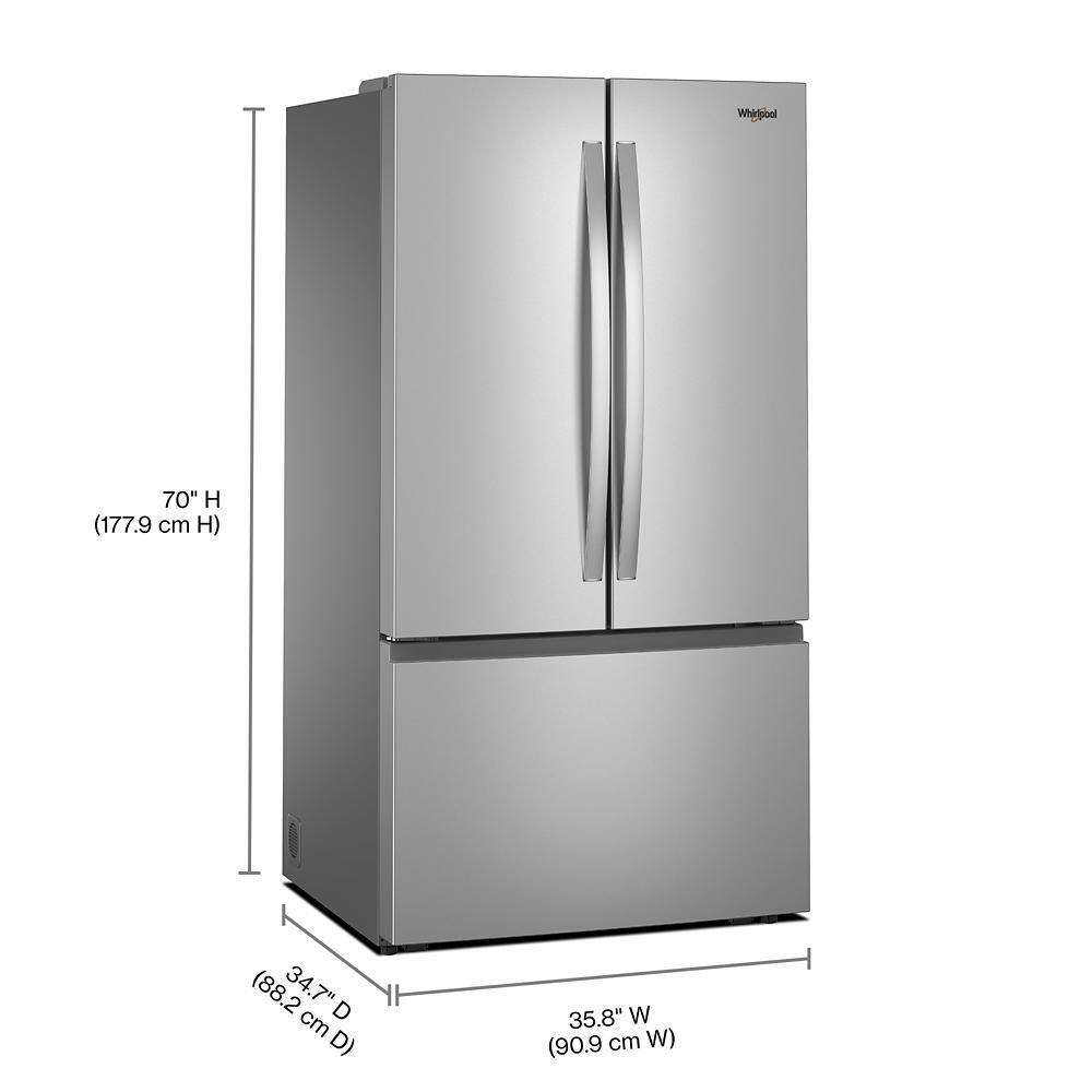 WHIRLPOOL WRFF3336SZ Whirlpool More Space With Family-sized Capacity