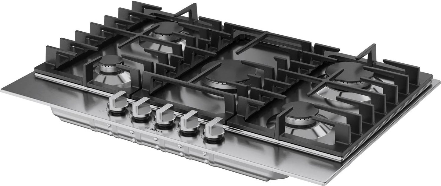 BOSCH NGM3050UC Bosch 300 Series Gas Cooktop Stainless Steel