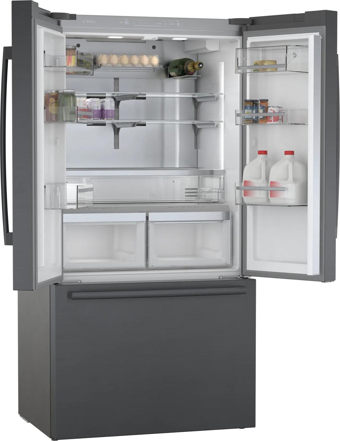 BOSCH B36CT80SNB Bosch French Door Bottom Mount Black Stainless Steel