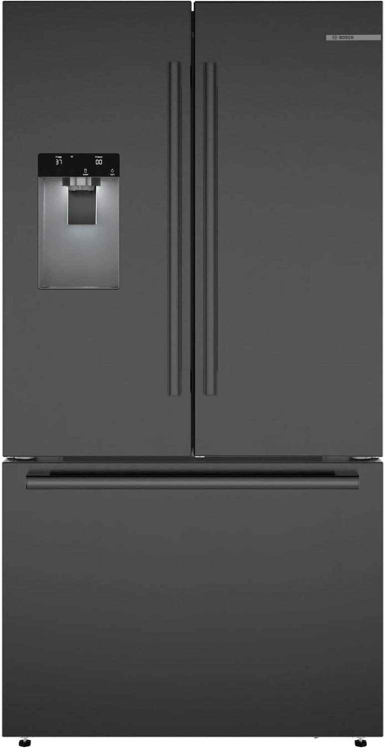 BOSCH B36FD52SNB 500 Series French Door Bottom Mount Refrigerator 36"" Black STAINLES...