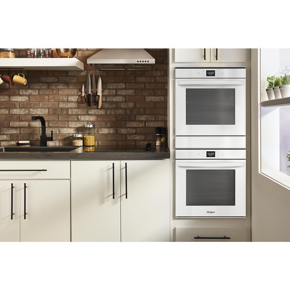 WHIRLPOOL WOD52ES4MW Whirlpool 5.8 Cu. Ft. 24 Inch Double Wall Oven With Convection