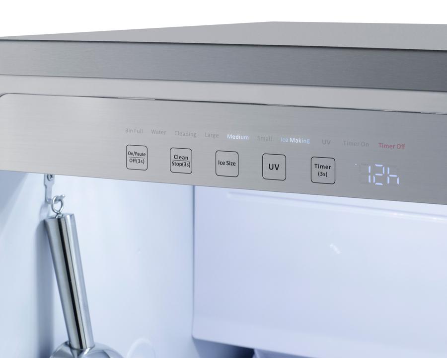 SUMMIT BIM182ADA Summit 18"" Wide Clear Icemaker, Ada Compliant
