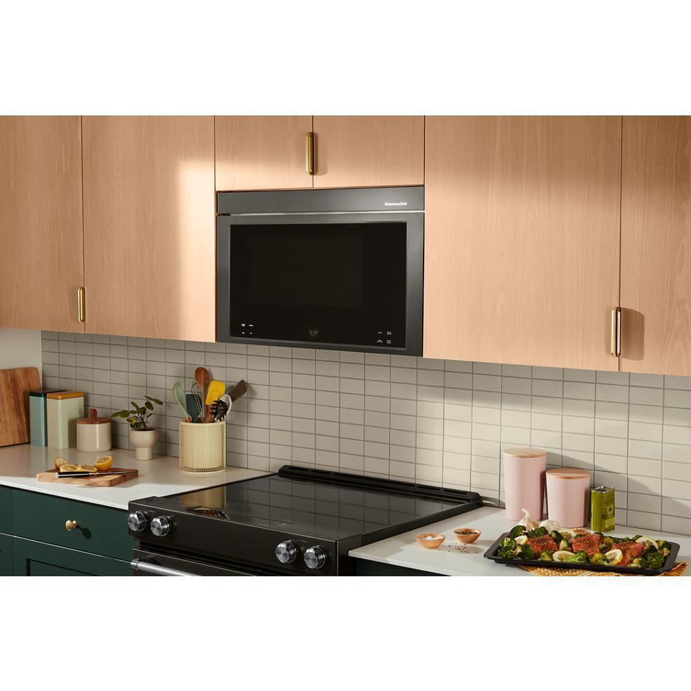 KITCHENAID KMMF530PBS Kitchenaid Multifunction Over-the-range Microwave Oven With FLUS...
