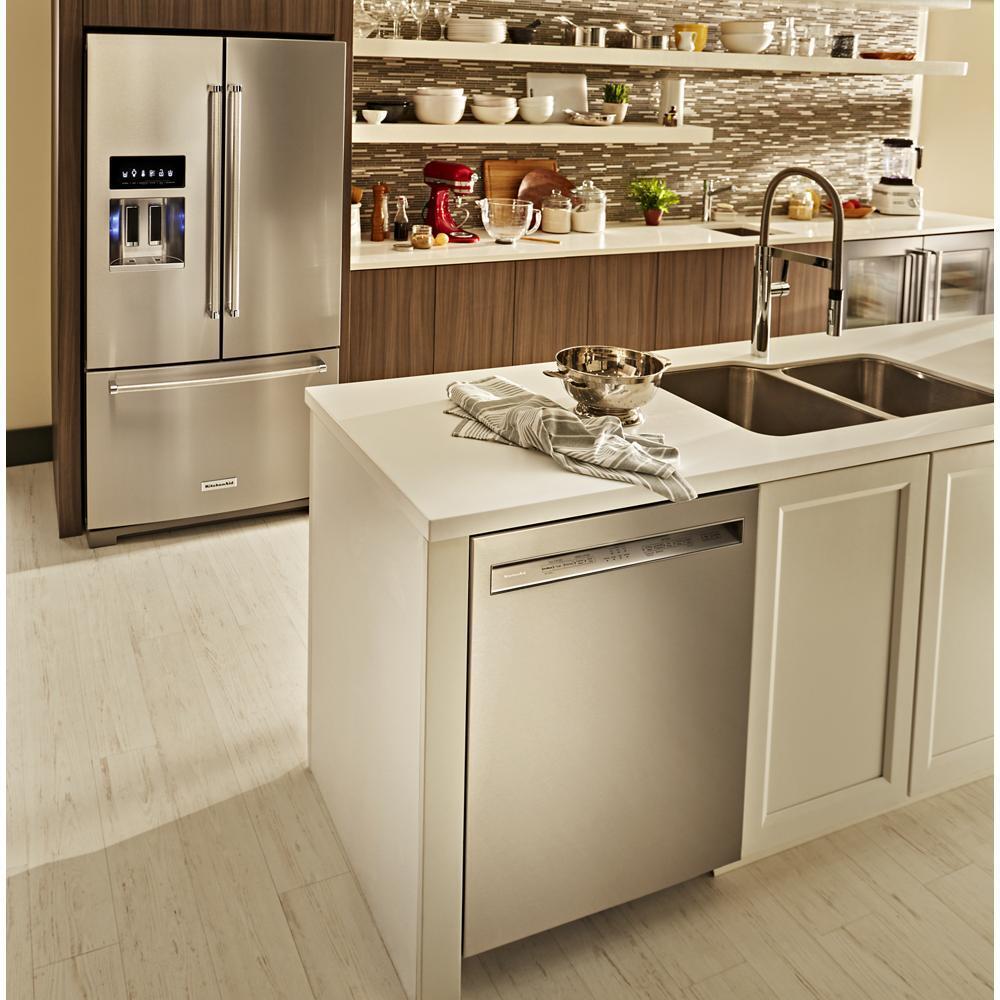 KITCHENAID KRFF577KPS 26.8 Cu. Ft. Standard-depth French Door Refrigerator With Exterior ...