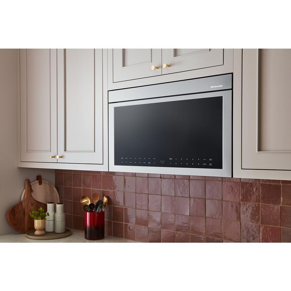 KITCHENAID KMMF530PPS Kitchenaid Multifunction Over-the-range Microwave Oven With FLUS...