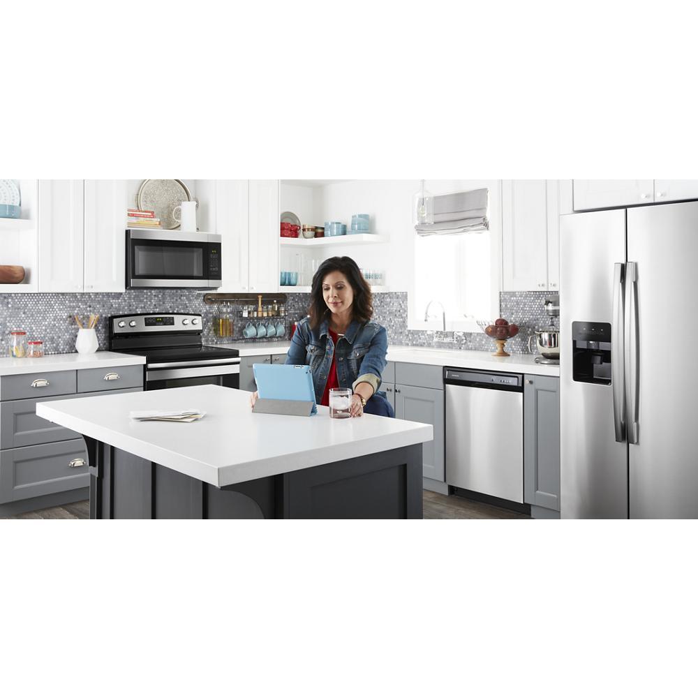AMANA ASI2175GRS Amana 33-inch Side-by-side Refrigerator With Dual Pad External I...