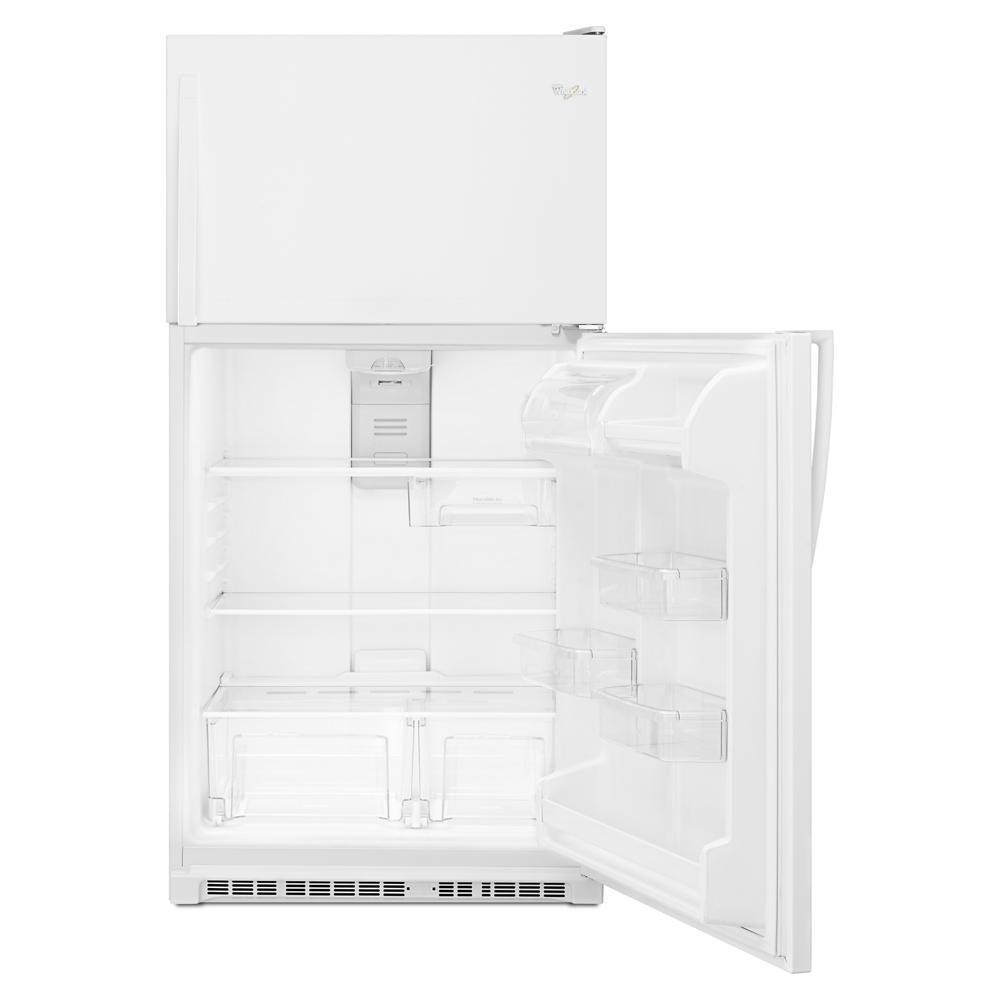 WHIRLPOOL WRT311FZDW White Whirlpool 33"" Wide Top-freezer Refrigerator With Ez CONNEC...