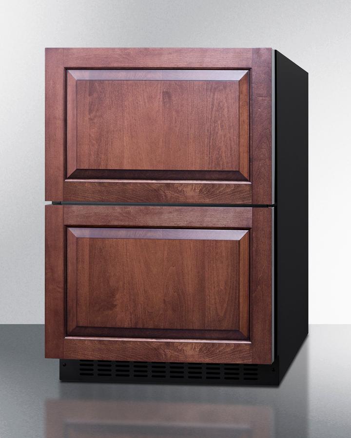 SUMMIT ADFD243PNR Summit 24"" Wide 2-drawer All-freezer (panels Not Included)