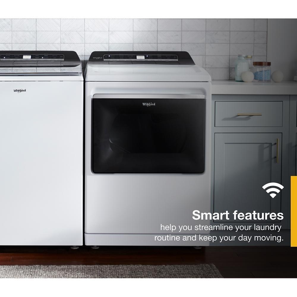 WHIRLPOOL WGD8127LW 7.4 Cu. Ft. Top Load Gas Dryer With Advanced Moisture Sensing