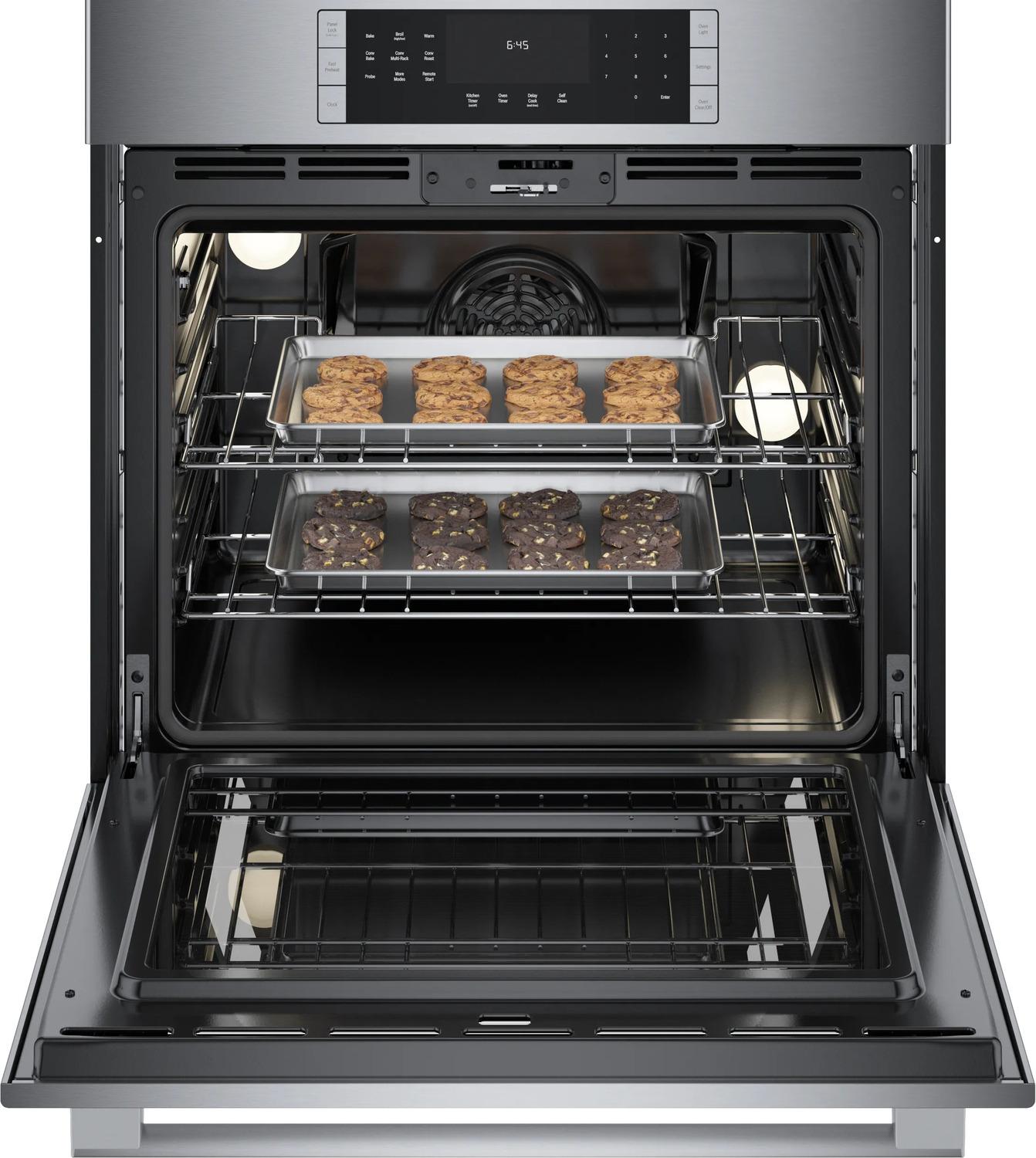 BOSCH HBL8454UC Bosch 800 Series Single Wall Oven 30'' Stainless Steel Hbl8454uc