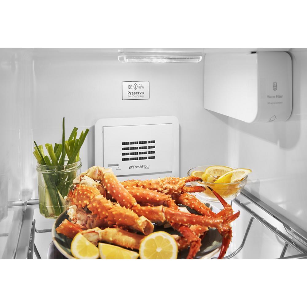 KITCHENAID KRSC703HPS 22.6 Cu Ft. Counter-depth Side-by-side Refrigerator With Exterior I...
