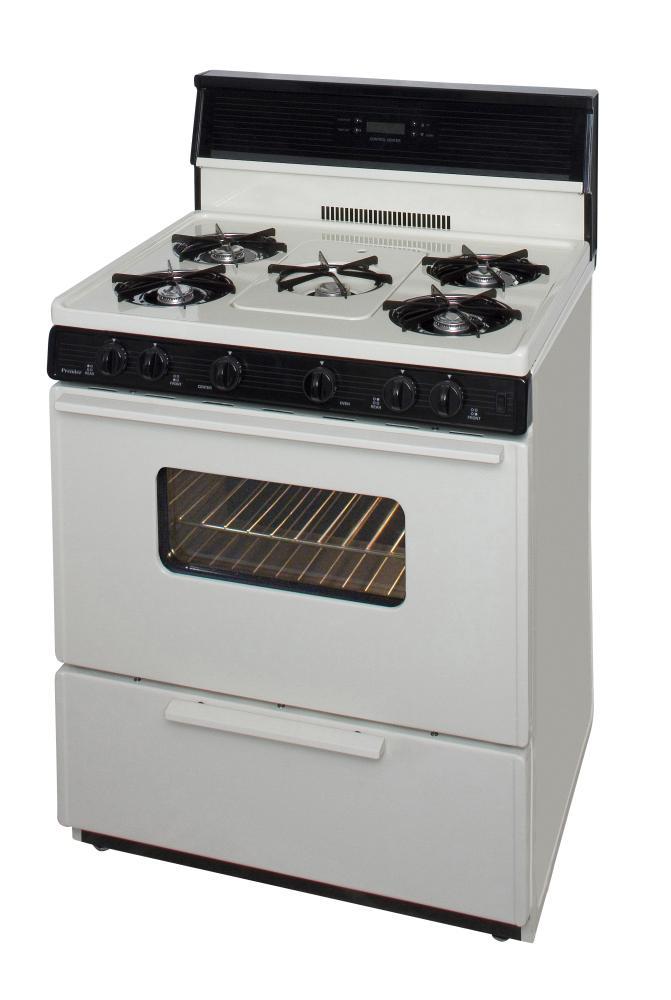PREMIER SFK249TP Premier 30-inch Gas Range (color: Biscuit)