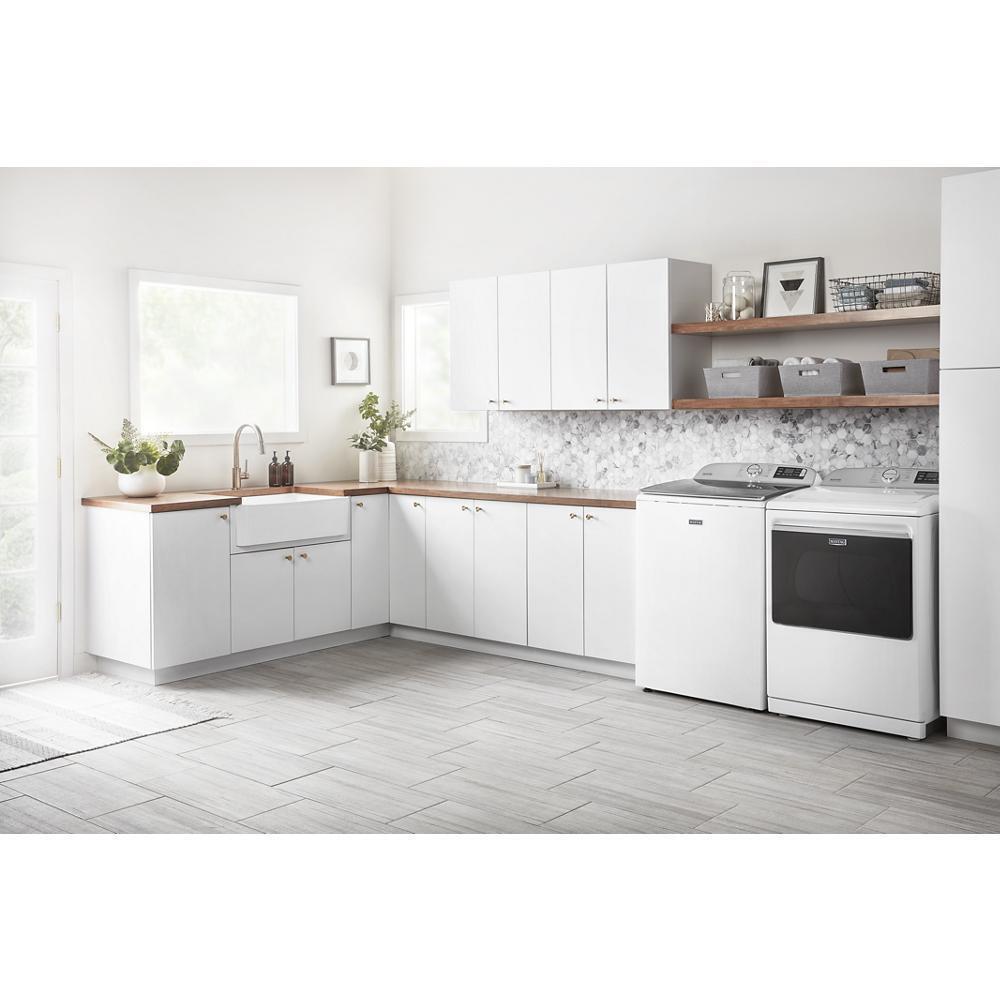 MAYTAG MED7230HW Smart Capable Top Load Electric Dryer With Extra Power Button - 7.4...