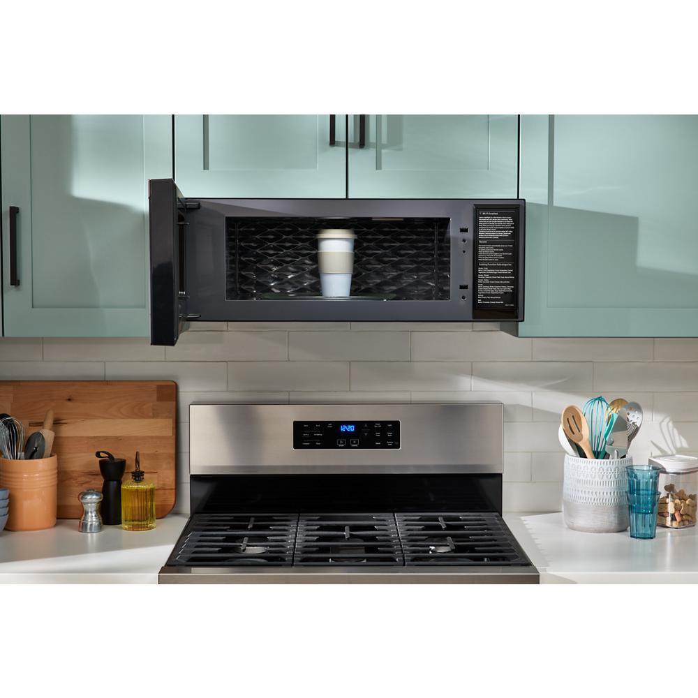 WHIRLPOOL WMML5530RZ Whirlpool 1.1 Cu. Ft. Low Profile Microwave Hood Combination