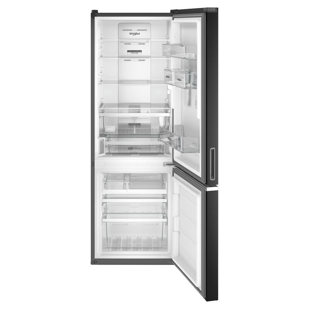 WHIRLPOOL WRB533CZJB Whirlpool 24-inch Wide Bottom-freezer Refrigerator - 12.7 Cu. Ft.