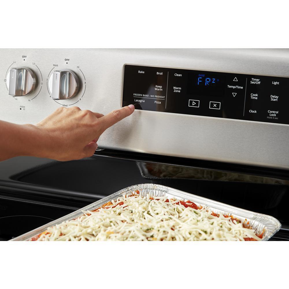 WHIRLPOOL WFE525S0JS 5.3 Cu. Ft. Whirlpool Electric Range With Frozen Bake Technology