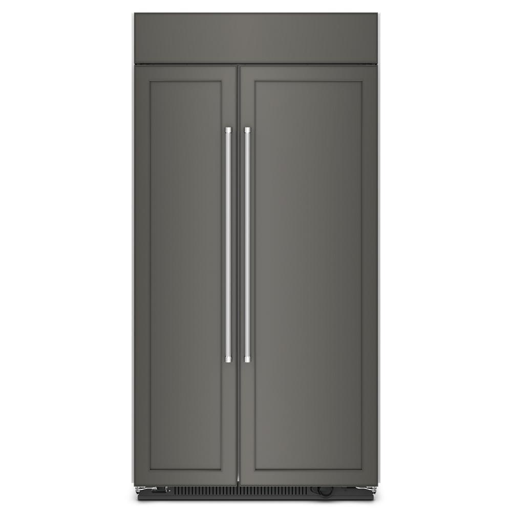 KITCHENAID KBSN702MPA 25.5 Cu Ft. 42"" Built-in Side-by-side Refrigerator With PANEL-READY...