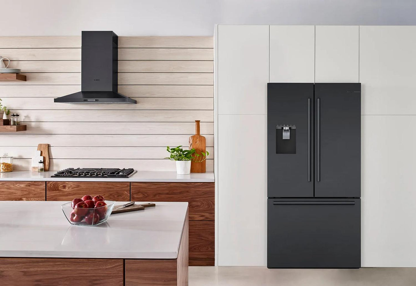 BOSCH B36CD50SNB 500 Series French Door Bottom Mount Refrigerator 36'' Black STAINLE...