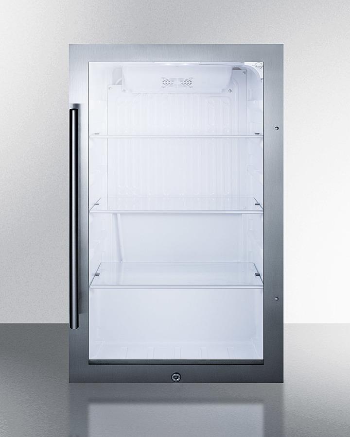 SUMMIT SPR489OS Commercially Approved Outdoor Beverage Cooler for Built-in or FREES...