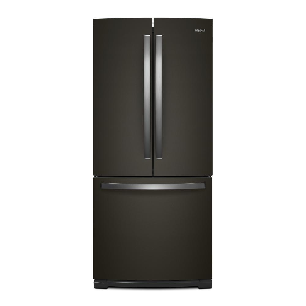 WHIRLPOOL WRF560SMHV Whirlpool 30-inch Wide French Door Refrigerator - 20 Cu. Ft. - B...